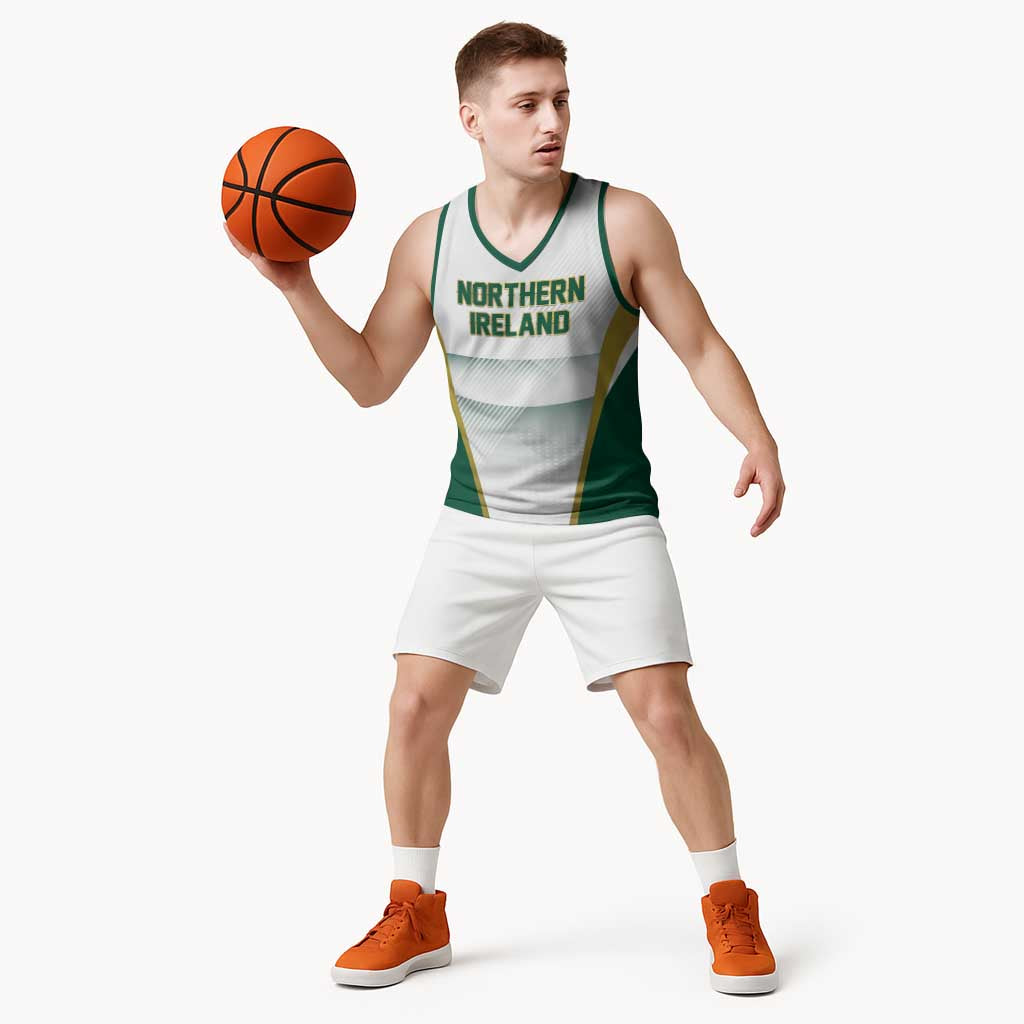 Custom Football 2026 Northern Ireland Basketball Jersey GAWA Norn Iron Go Champion