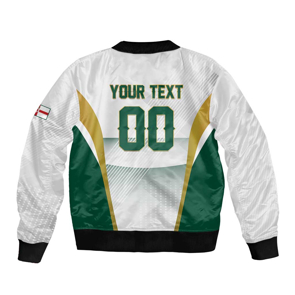 Custom Football 2026 Northern Ireland Bomber Jacket GAWA Norn Iron Go Champion