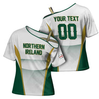 Custom Football 2026 Northern Ireland Cross Shoulder Shirt GAWA Norn Iron Go Champion