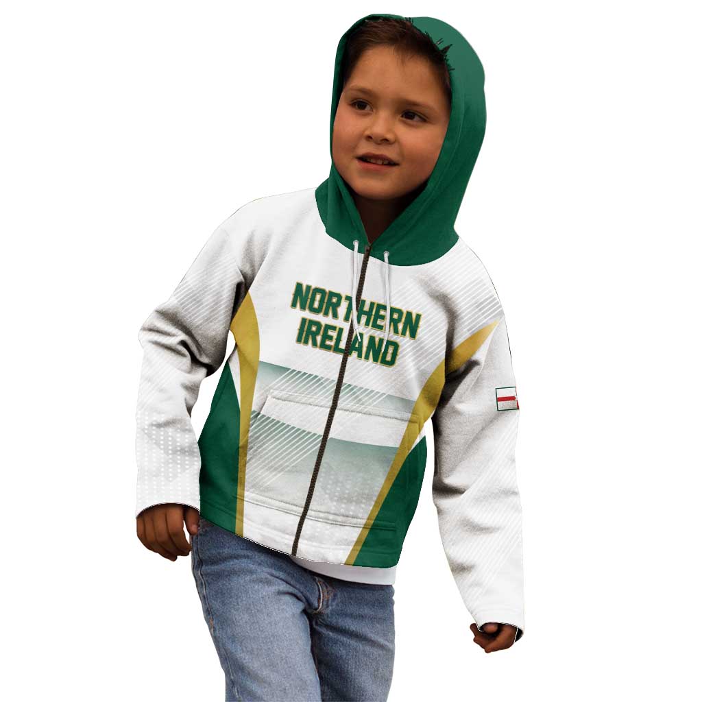 Custom Football 2026 Northern Ireland Kid Hoodie GAWA Norn Iron Go Champion