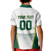 Custom Football 2026 Northern Ireland Kid Polo Shirt GAWA Norn Iron Go Champion