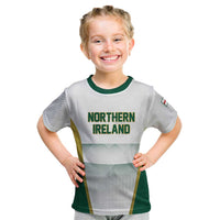 Custom Football 2026 Northern Ireland Kid T Shirt GAWA Norn Iron Go Champion
