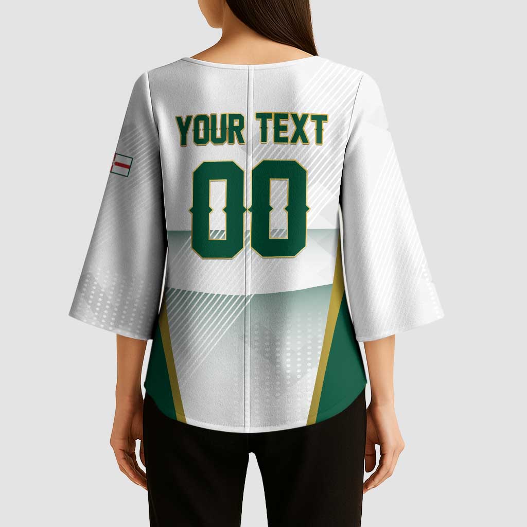 Custom Football 2026 Northern Ireland Kimono Sleeve Blouse GAWA Norn Iron Go Champion