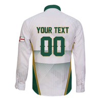 Custom Football 2026 Northern Ireland Long Sleeve Button Shirt GAWA Norn Iron Go Champion