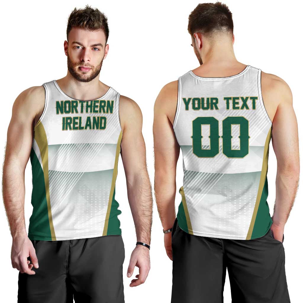 Custom Football 2026 Northern Ireland Men Tank Top GAWA Norn Iron Go Champion