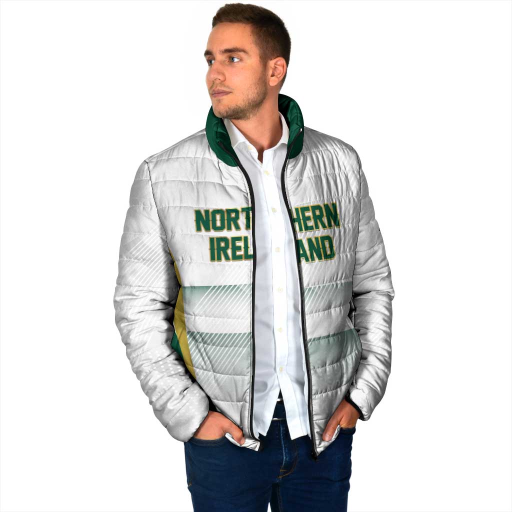 Custom Football 2026 Northern Ireland Padded Jacket GAWA Norn Iron Go Champion