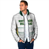 Custom Football 2026 Northern Ireland Padded Jacket GAWA Norn Iron Go Champion