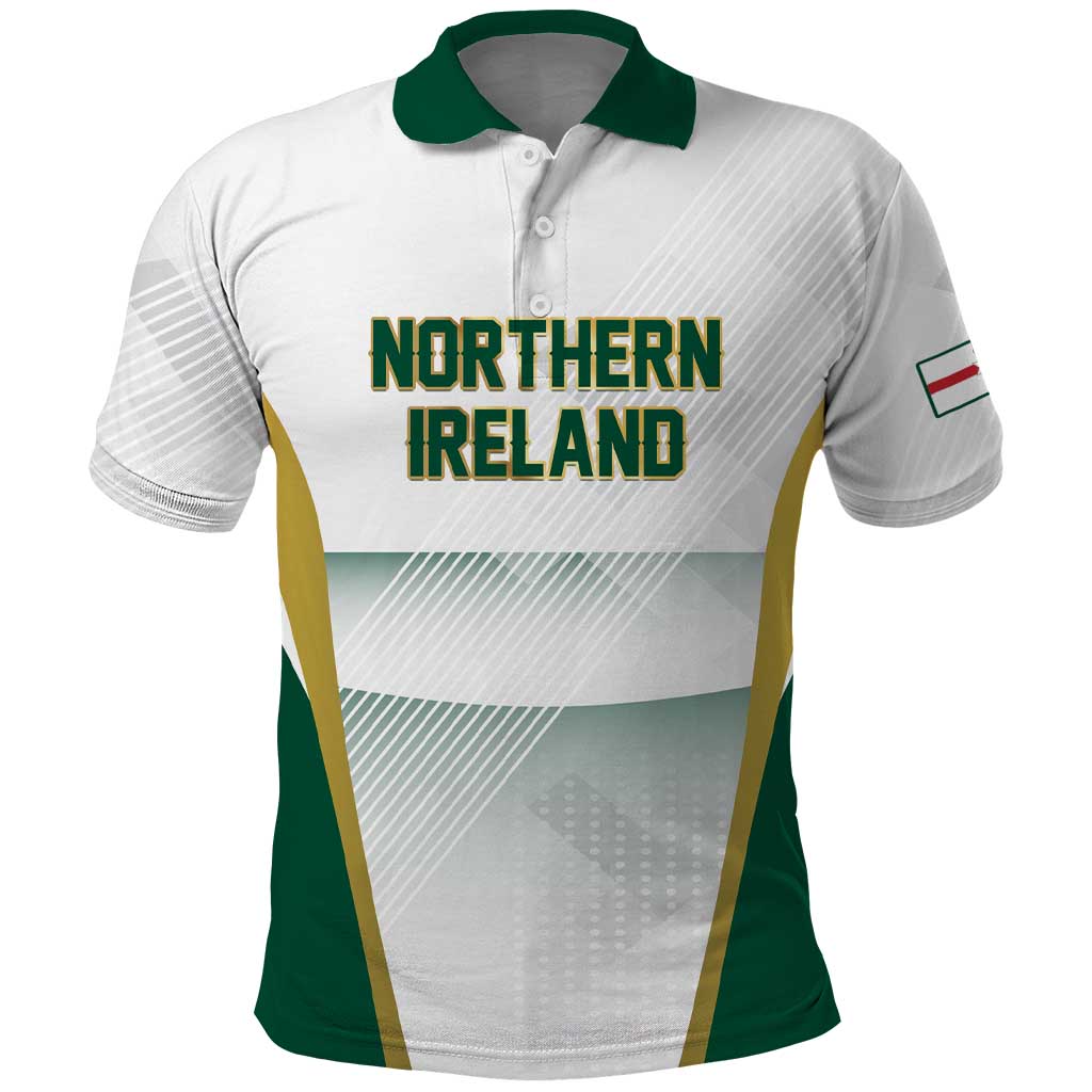 Custom Football 2026 Northern Ireland Polo Shirt GAWA Norn Iron Go Champion