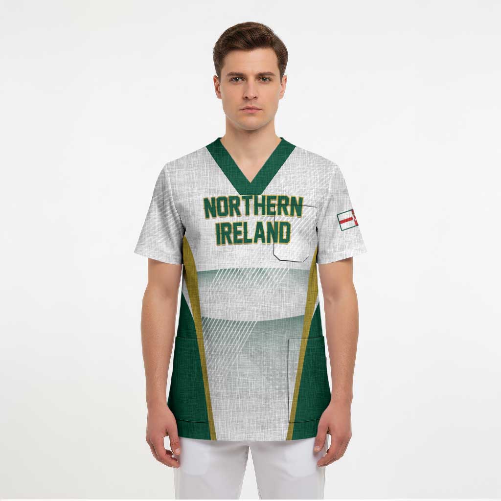 Custom Football 2026 Northern Ireland Scrub Top GAWA Norn Iron Go Champion