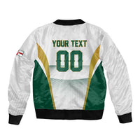 Custom Football 2026 Northern Ireland Sleeve Zip Bomber Jacket GAWA Norn Iron Go Champion