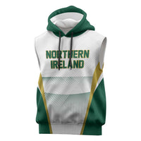 Custom Football 2026 Northern Ireland Sleeveless Hoodie GAWA Norn Iron Go Champion