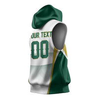 Custom Football 2026 Northern Ireland Sleeveless Hoodie GAWA Norn Iron Go Champion