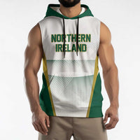 Custom Football 2026 Northern Ireland Sleeveless Hoodie GAWA Norn Iron Go Champion