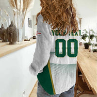 Custom Football 2026 Northern Ireland Women Casual Shirt GAWA Norn Iron Go Champion