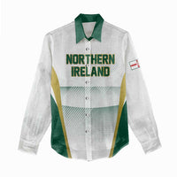Custom Football 2026 Northern Ireland Women Casual Shirt GAWA Norn Iron Go Champion