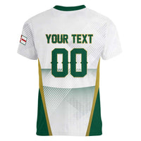 Custom Football 2026 Northern Ireland Women V-Neck T-Shirt GAWA Norn Iron Go Champion