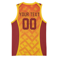 Custom Football 2026 Macedonia Basketball Jersey The Red Devils Go Glory