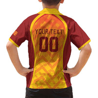 Custom Football 2026 Macedonia Kid Hawaiian Shirt The Red Devils Go Glory