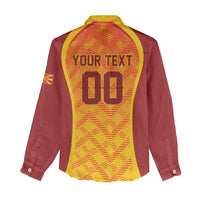 Custom Football 2026 Macedonia Women Casual Shirt The Red Devils Go Glory