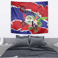 Belize 501 Tropical Black Orchid Tapestry Grunge Stylized