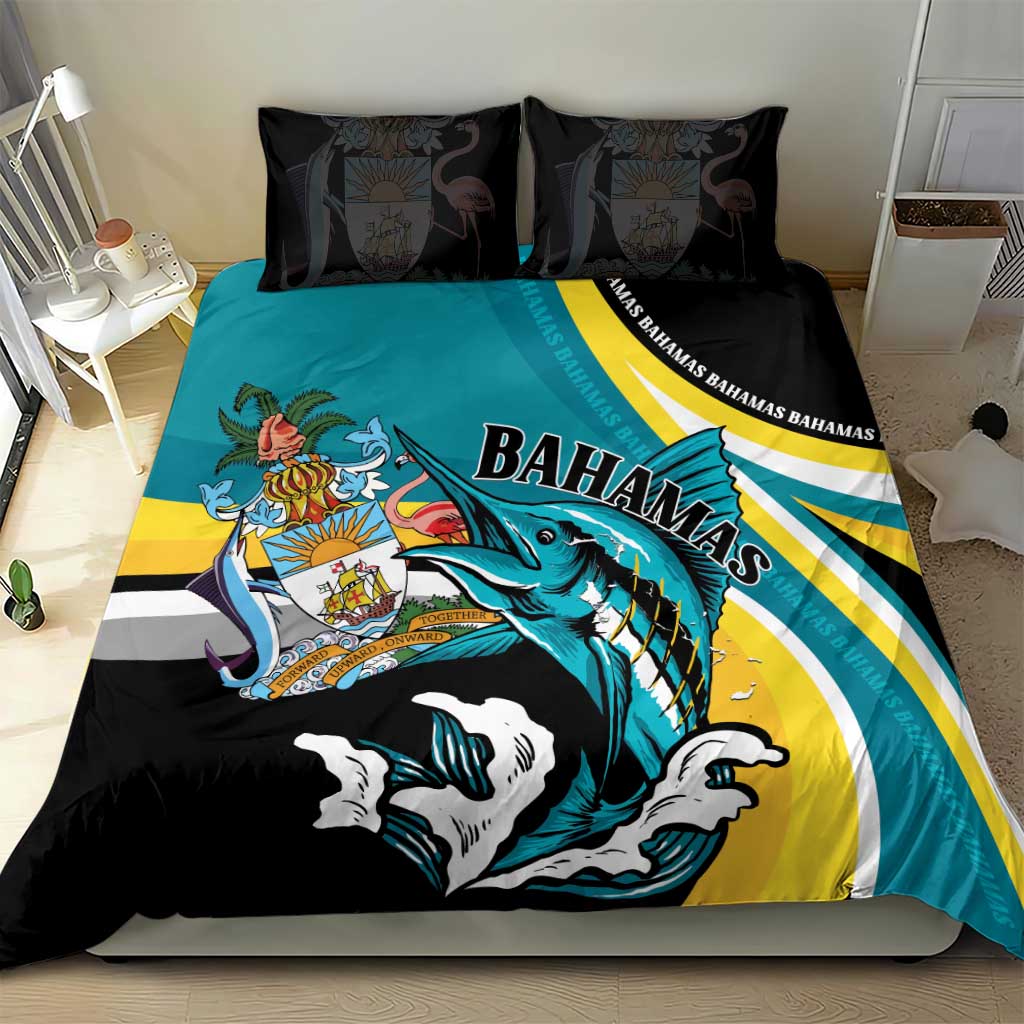 The Bahamas Blue Marlin Bedding Set Bahamian Coat Of Arms