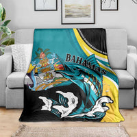 The Bahamas Blue Marlin Blanket Bahamian Coat Of Arms