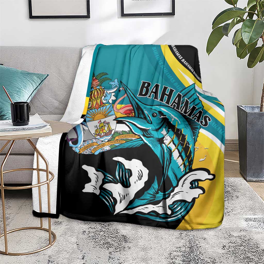 The Bahamas Blue Marlin Blanket Bahamian Coat Of Arms