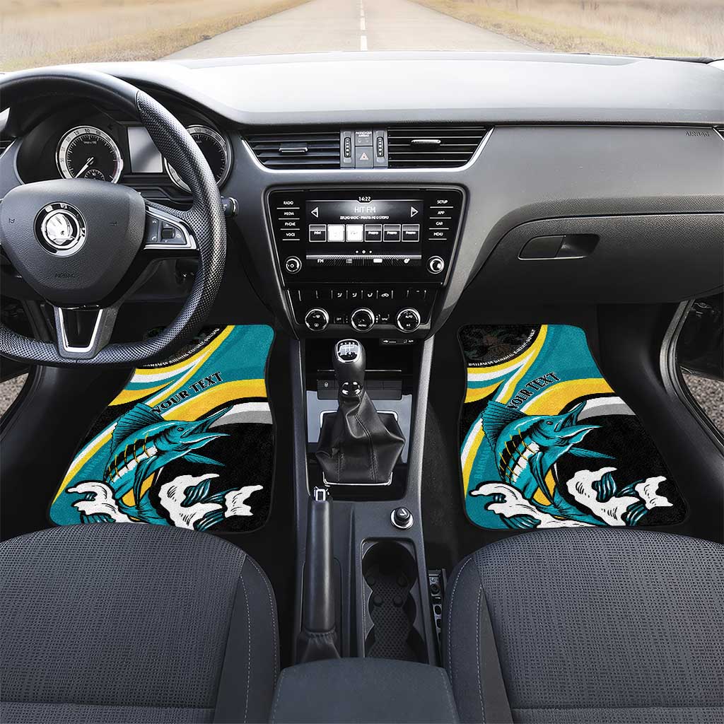 The Bahamas Blue Marlin Car Mats Bahamian Coat Of Arms