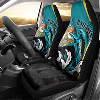 The Bahamas Blue Marlin Car Seat Cover Bahamian Coat Of Arms