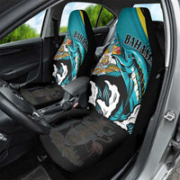 The Bahamas Blue Marlin Car Seat Cover Bahamian Coat Of Arms