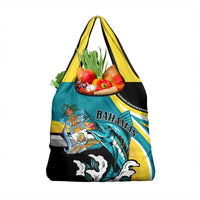 The Bahamas Blue Marlin Grocery Bag Bahamian Coat Of Arms