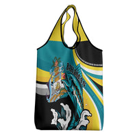 The Bahamas Blue Marlin Grocery Bag Bahamian Coat Of Arms
