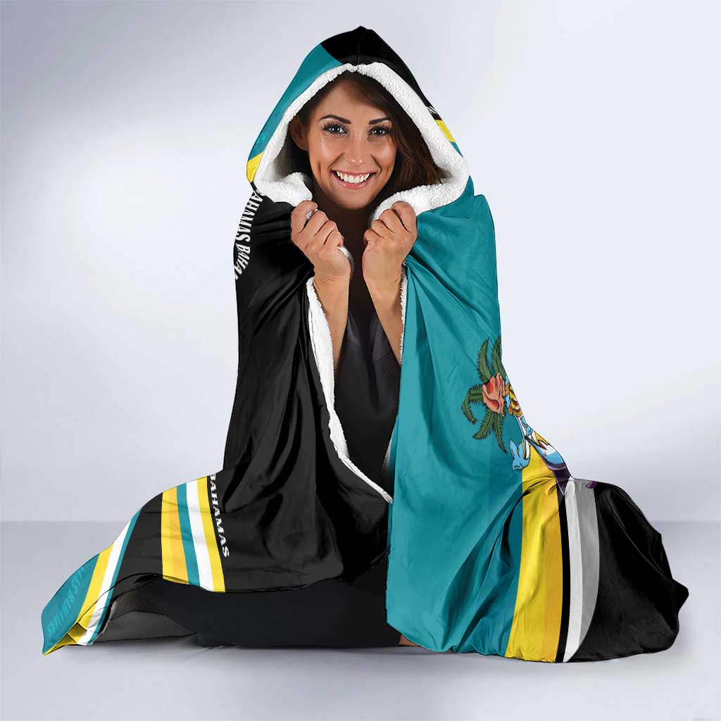 The Bahamas Blue Marlin Hooded Blanket Bahamian Coat Of Arms