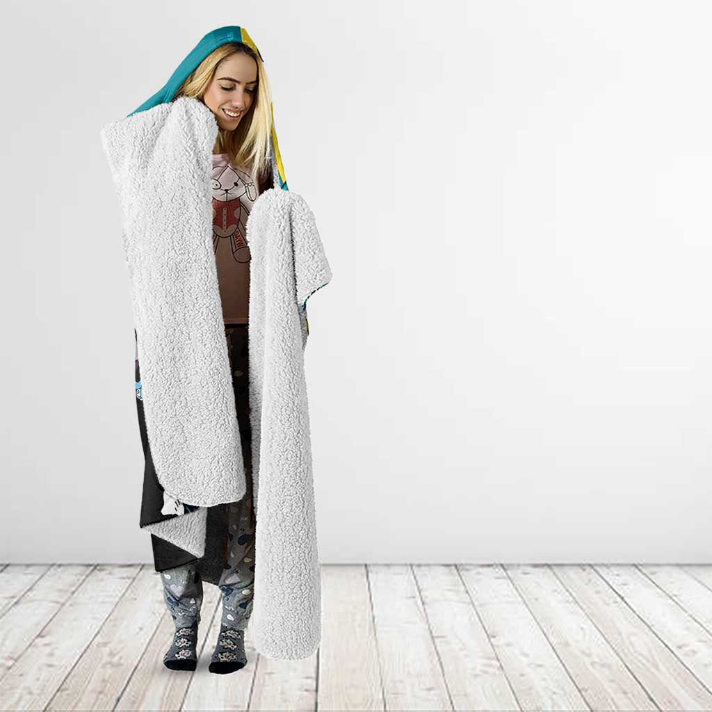 The Bahamas Blue Marlin Hooded Blanket Bahamian Coat Of Arms