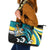 The Bahamas Blue Marlin Leather Tote Bag Bahamian Coat Of Arms