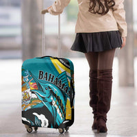 The Bahamas Blue Marlin Luggage Cover Bahamian Coat Of Arms