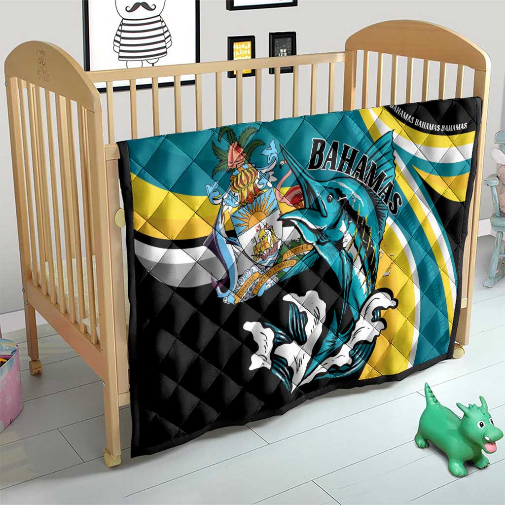 The Bahamas Blue Marlin Quilt Bahamian Coat Of Arms