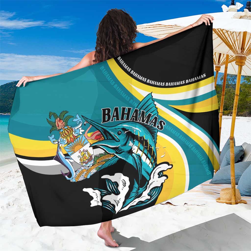 The Bahamas Blue Marlin Sarong Bahamian Coat Of Arms