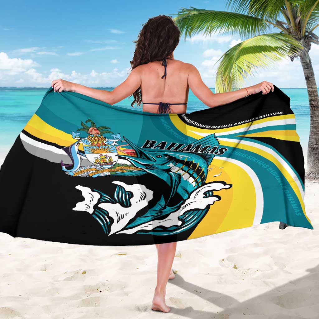 The Bahamas Blue Marlin Sarong Bahamian Coat Of Arms