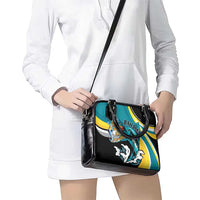 The Bahamas Blue Marlin Shoulder Handbag Bahamian Coat Of Arms