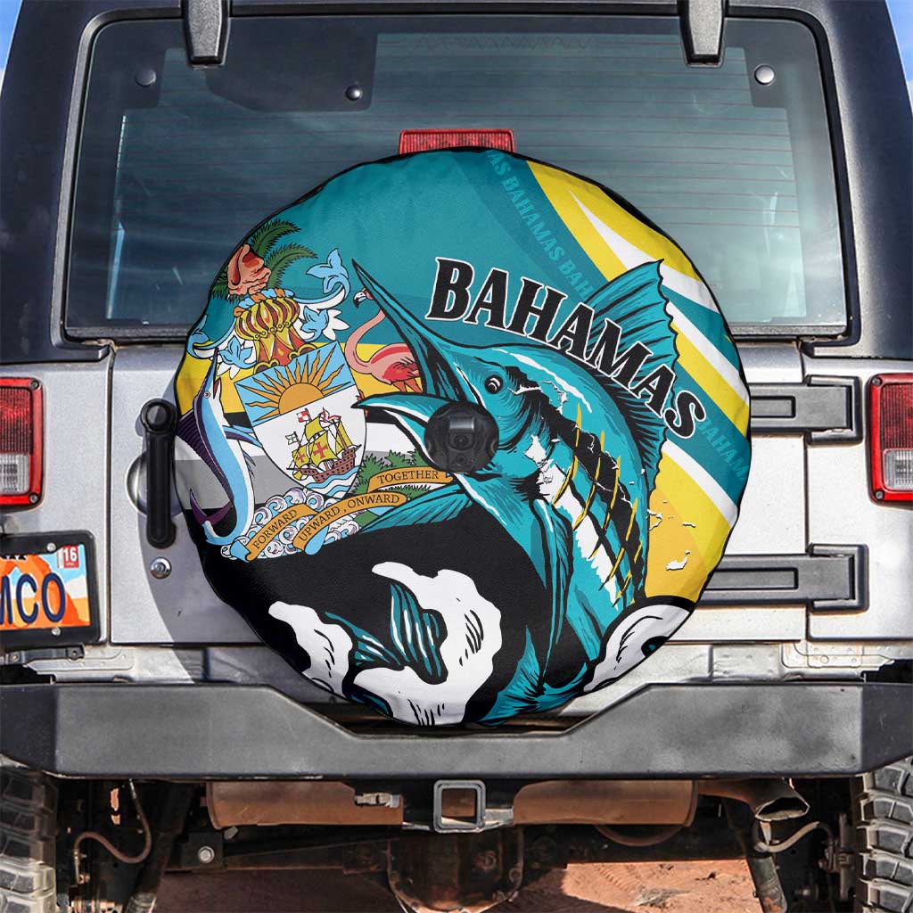 The Bahamas Blue Marlin Spare Tire Cover Bahamian Coat Of Arms