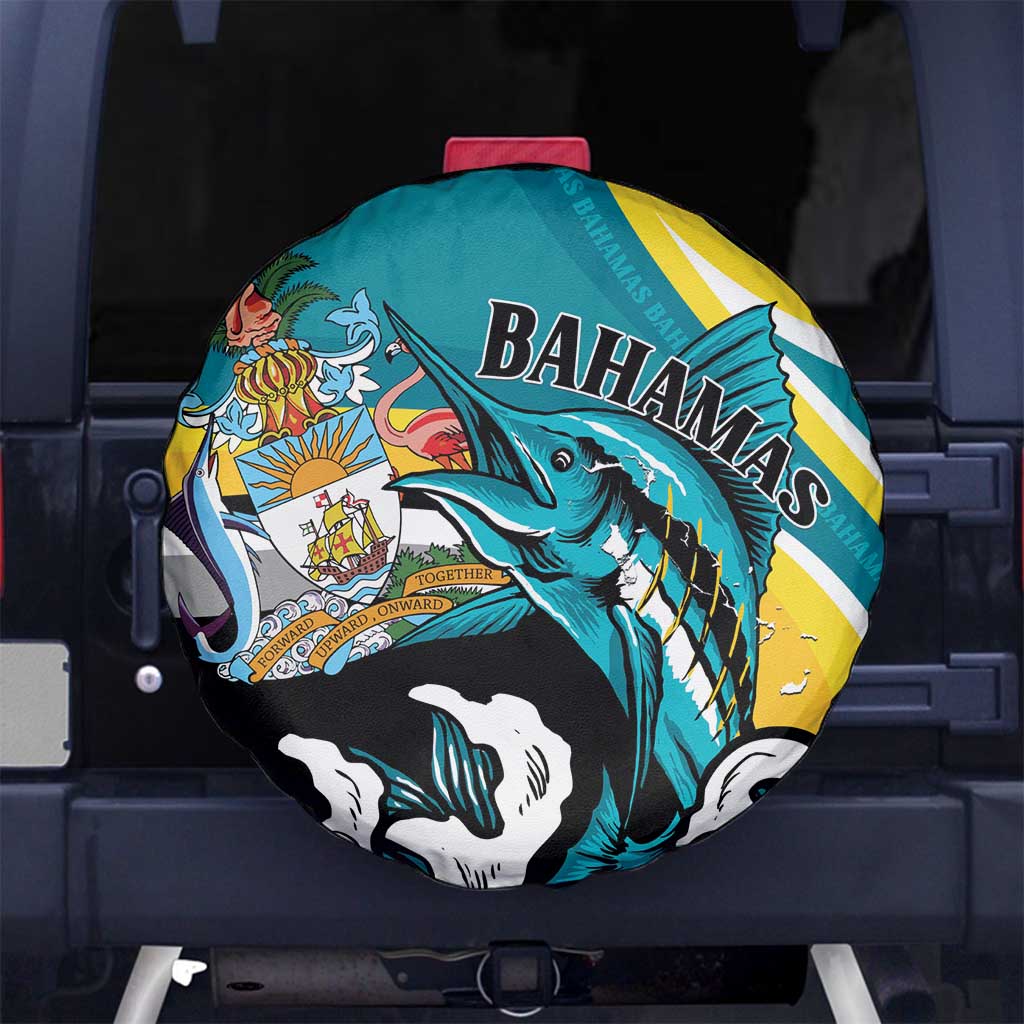 The Bahamas Blue Marlin Spare Tire Cover Bahamian Coat Of Arms