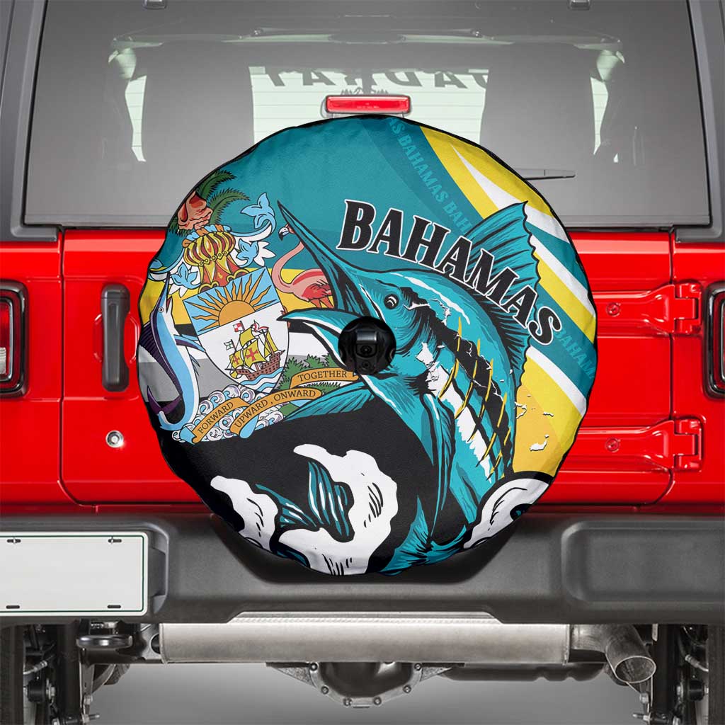 The Bahamas Blue Marlin Spare Tire Cover Bahamian Coat Of Arms