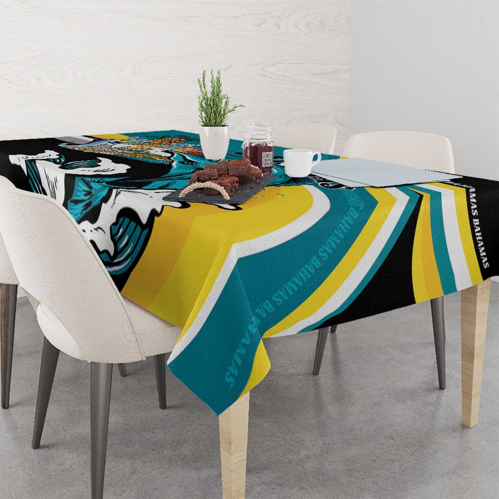 The Bahamas Blue Marlin Tablecloth Bahamian Coat Of Arms
