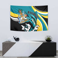 The Bahamas Blue Marlin Tapestry Bahamian Coat Of Arms