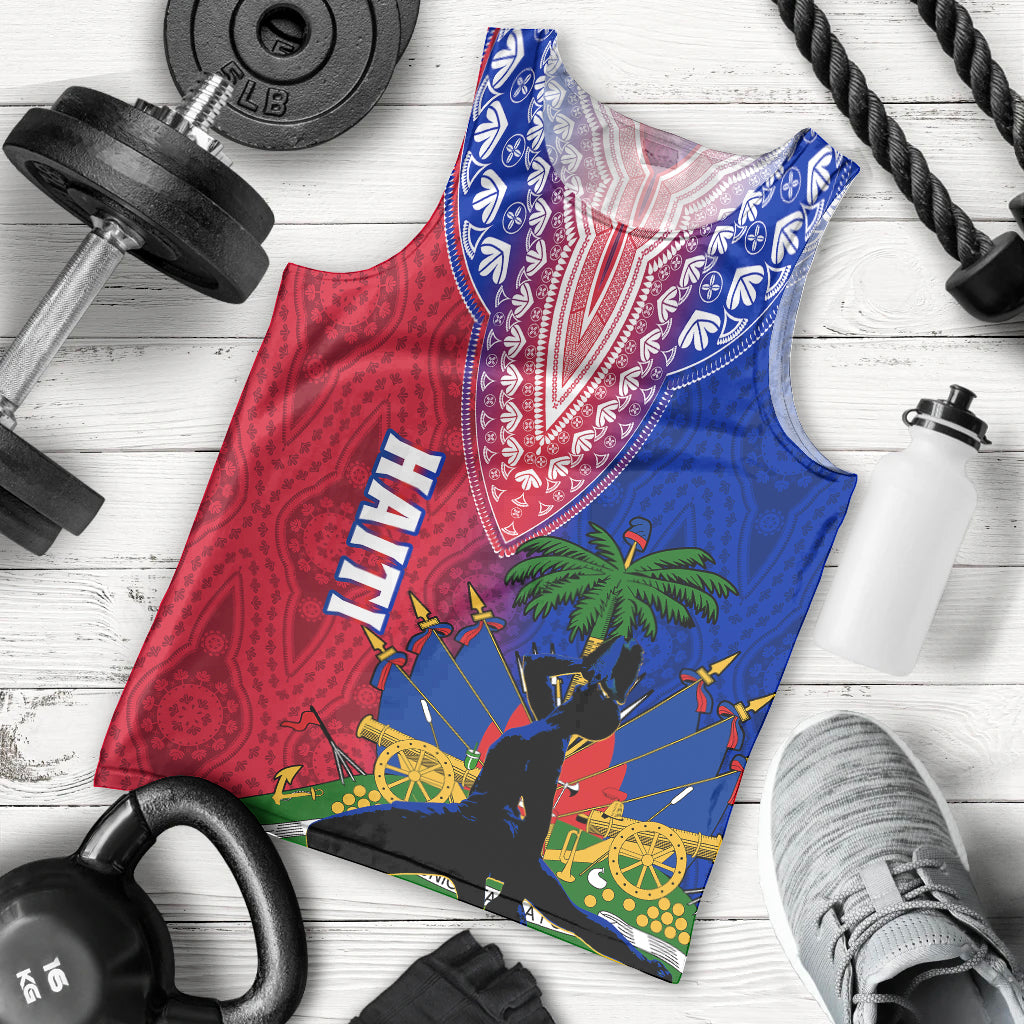 personalised-haiti-men-tank-top-ayiti-neg-maron-with-dashiki-royal