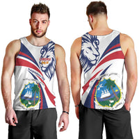 Liberia Independence Day Men Tank Top July 26 Lion Coat of Arms - Wonder Print Shop