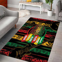 International Reggae Day Area Rug Rastafarian Lion Legend of Reggae - Wonder Print Shop