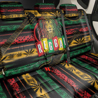 International Reggae Day Back Car Seat Cover Rastafarian Lion Legend of Reggae - Wonder Print Shop