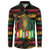 International Reggae Day Button Sweatshirt Rastafarian Lion Legend of Reggae - Wonder Print Shop